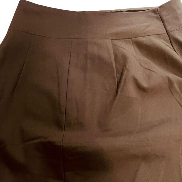 Express | Khaki Olive High-Waisted Pencil Skirt Career Workwear Size 12 | NWT - Picture 8 of 10